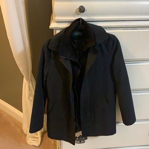 Ralph Lauren , Teen boys black winter coat , two layers